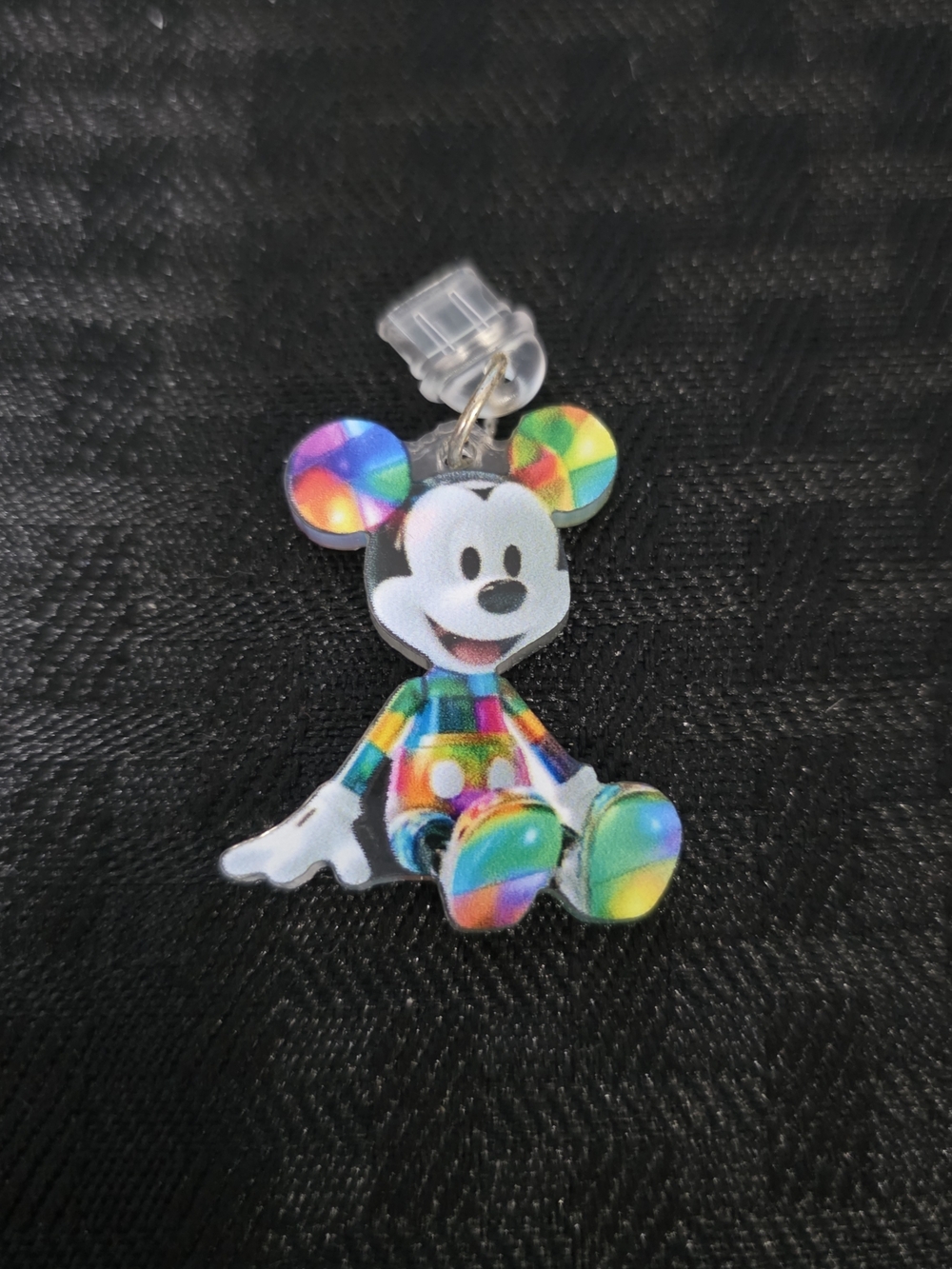 Rainbow Mickey Mouse Charm TYPE C DUST CHARGE COVER